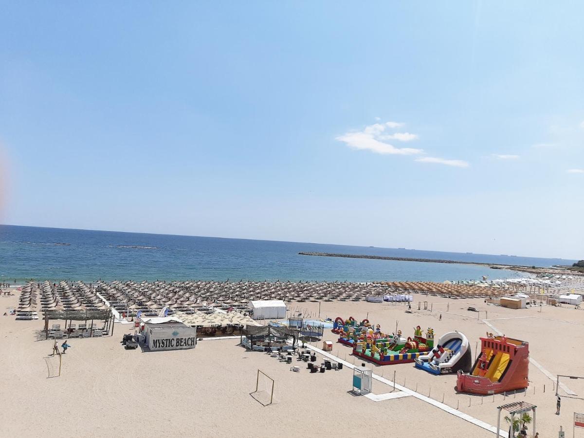 Apartament Cezar Faleza-Nord Constanta-Plaja Reyna Eksteriør bilde