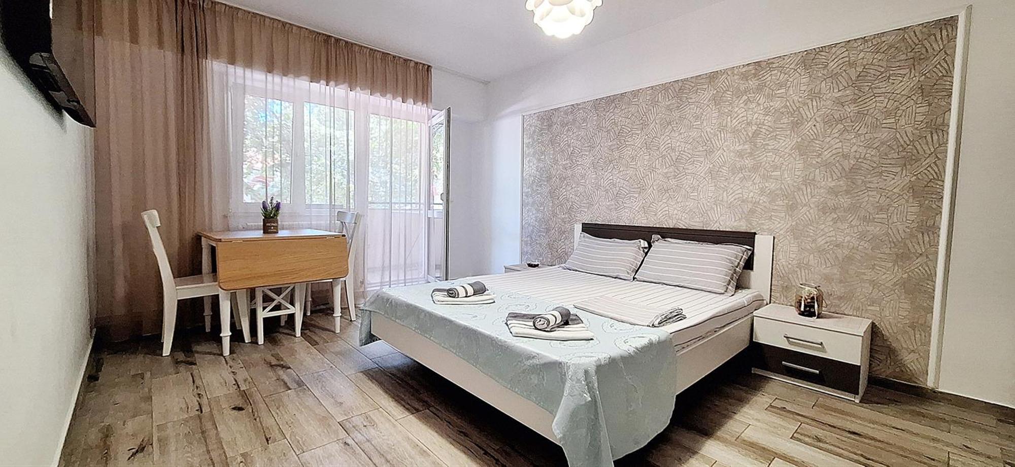 Apartament Cezar Faleza-Nord Constanta-Plaja Reyna Eksteriør bilde